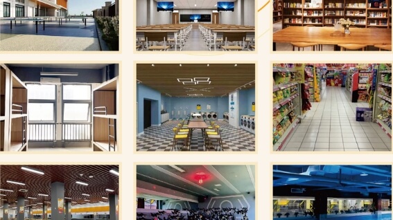 北京文都考研集训营校区环境九宫图